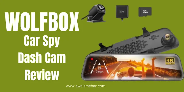 Wolfbox Car Spy Hidden Dash Cam Review, Best Night Vision 1080p